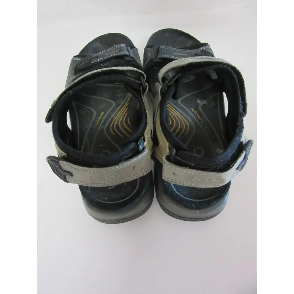 ECCO Gray EU43 US9-9.5 Men's Hiking Walking Trail Outdoor Adventures Sandals
